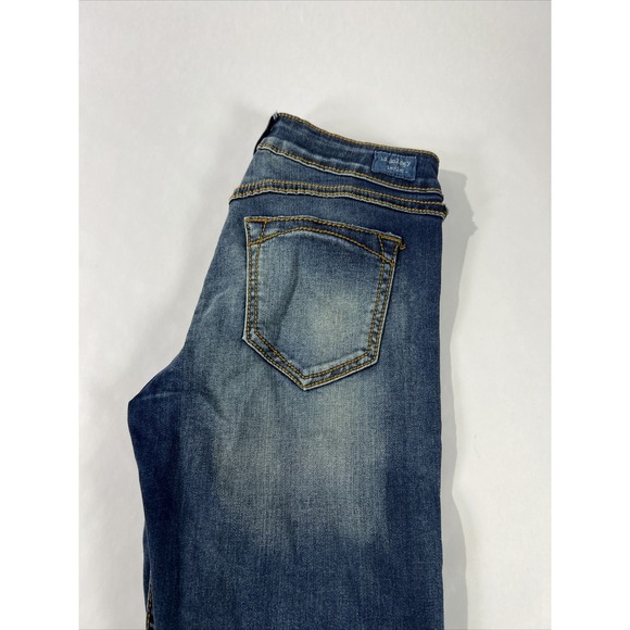 Womens Jeans Bleuology Denim Size 5 Skinny Cuffed Jegging Stretch‎ - Picture 5 of 16